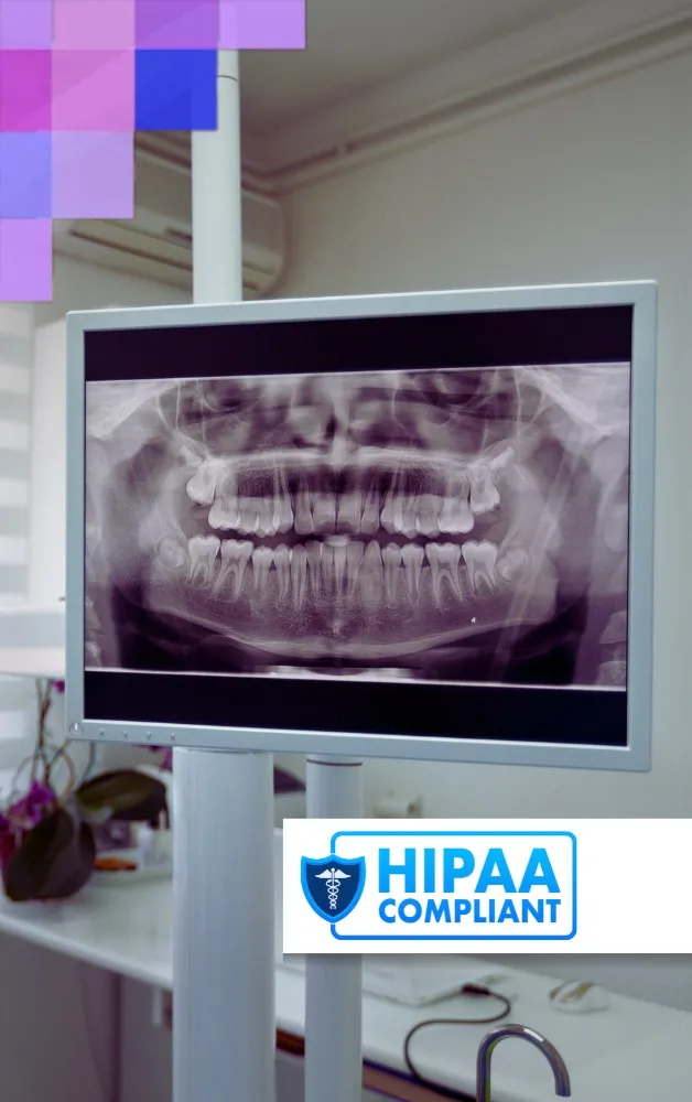 HIPAA-compliant orthodontic support