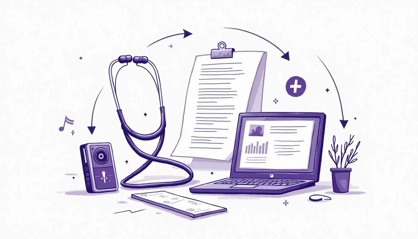 What is a medical transcriptionist